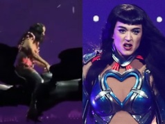Katy Perry była o krok od tragedii. Fani zamarli. Wszystko się nagrało