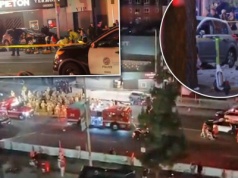 Dramat przed klubem muzycznym. Samochód wjechał w tłum ludzi. Wielu rannych