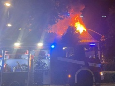 Pożar bloku w Ciechanowie. Mieszkańcy spędzili noc u swoich bliskich lub w hotelach