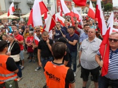 Zatrzymania na pikietach Konfederacji. Policja podała dane