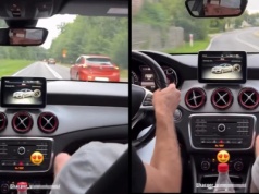Polski piłkarz jechał niemal 200 km/h w deszczu i wyprzedzał na ciągłej