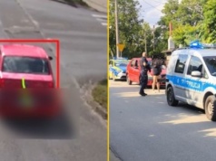 Dwoje za kółkiem i to na podwójnym gazie, czyli slalomem przez Sieradz
