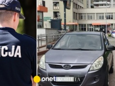Samochód zjechał po schodach na parking urzędu w Rzeszowie. Kierowca zaufał nawigacji
