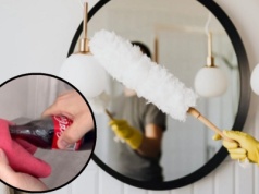 Umyj lustro colą i zobacz co się stanie. Ten trik pokazała mi pokojówka hotelowa