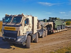 Kolejne 13 DAF-ów CF Military dla belgijskiej armii – ciągniki 8×8 na podwoziach Tatry