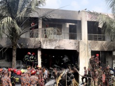 Tragedia w Bangladeszu. Wojskowy samolot spadł na budynek uczelni