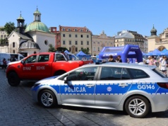 Policja świętowała w Krakowie. Przygotowano sporo atrakcji [ZDJĘCIA]