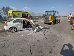 Groźny wypadek na S8. Ranne są 4 osoby, interweniował helikopter LPR