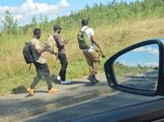 Cudzoziemcy w Osinowie Dolnym. 