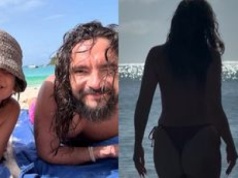 52-letnia Heidi Klum zanurza się TOPLESS w morzu podczas wakacji. 