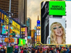 Maryla Rodowicz na billboardzie na Times Square. Sukces polskiej artystki w Nowym Jorku