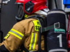 Akcja straży pożarnej w Zielonej Górze. Wysłano trzy zastępy