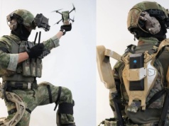 Chiny prezentują robotyczny egzoszkielet dla operatorów dronów