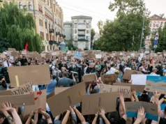 Wrze po decyzji Zełenskiego. Fala protestów w ukraińskich miastach