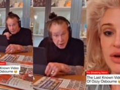 Ozzy Osbourne uwieczniony na wideo zaledwie 2 DNI przed śmiercią. Kelly podzieliła się nagraniem z rodzinnego śniadania