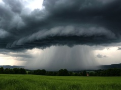 Groźna aura nad Sądecczyzną. Synoptycy ostrzegają przed burzami z gradem i silnym wiatrem