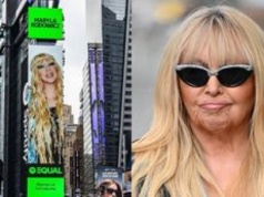 Maryla Rodowicz chwali się billboardem na Time Square. Internauta: 