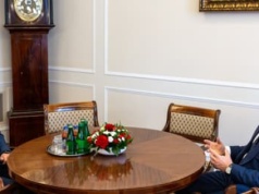 Karol Nawrocki w Sejmie. Rozmowa z marszałkiem Hołownią