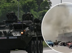 Eskalacja walk w turystycznym kraju. Myśliwiec bombarduje cele wojskowe