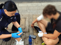 Wypadek rowerzysty w Olsztynie. Reakcja policji? Nagranie mówi wszystko