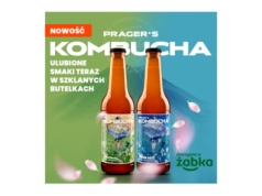 Prager’s Kombucha w nowej odsłonie – kultowe smaki w szklanej butelce – już dostępne!