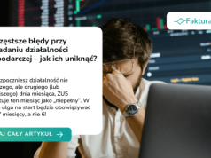 Najczęstsze błędy przy zakładaniu działalności gospodarczej – jak ich uniknąć?