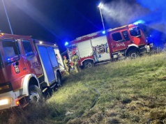 Dwa nocne pożary na Sądecczyźnie. Budynek usługowy i hotel w ewakuacji
