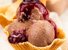Lody z serka wiejskiego