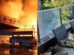 Ofiary śmiertelne, ciężko poparzeni. Rój dronów uderzył w Charków i Dniepr