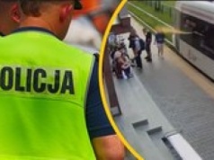 Gazem w ludzi stojących na przystanku. Policja szuka sprawcy