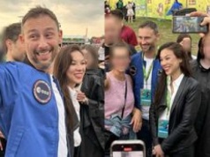 TYLKO NA PUDELKU: Sławosz Uznański-Wiśniewski wraz z żoną zostali powitani z honorami na festiwalu w Łodzi. Otoczył ich TŁUM wielbicieli