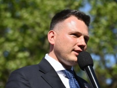 Mentzen przyjechał do Zabrza. Poparł kandydata Konfederacji na prezydenta