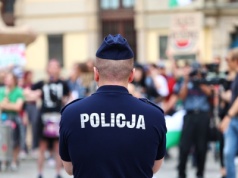 Policja rozwiązała wałbrzyską pikietę Ruchu Obrony Granicy