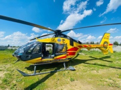 Wypadek nastolatka na hulajnodze! Na miejsce wezwano śmigłowiec LPR