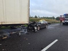 S7. Śmiertelny wypadek pod Nidzicą. Nie żyją trzy osoby