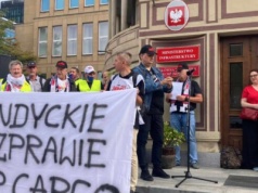 Kolejarze mówią „dość” rządowi Tuska. Wielki protest w całej Polsce, pikieta też na „dwójce” pod Białą Podlaską