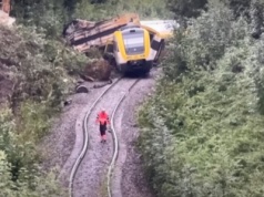 Katastrofa kolejowa w Niemczech. Nie żyją co najmniej trzy osoby