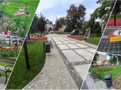 Plac Grunwaldzki otwarty po rewitalizacji. Prace pochłonęły blisko 2,8 mln złotych [FOTO/VIDEO]