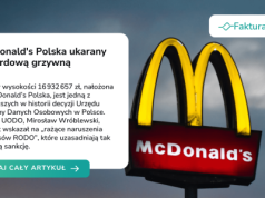 McDonald’s Polska ukarany rekordową grzywną