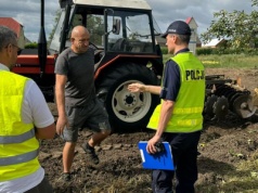 „Bezpieczne Żniwa 2025” – wspólna akcja prewencyjna służb na terenie powiatu wolsztyńskiego