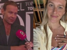Aleksandra Żebrowska pokazuje zdjęcie, na którym prezentuje karmienie piersią i wbija szpilę Wolińskiemu: 