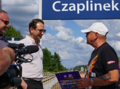 Symboliczna nazwa dworca w Czaplinku dla WOŚP