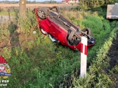 Zderzenie dostawczaka i auta osobowego. Poranny wypadek w gminie Obrowo [zdjęcia]