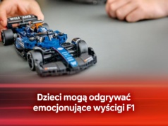 Zestaw LEGO F1 dla fanów Formuły 1 - bolid Williamsa z 263 elementami za 72,99 zł