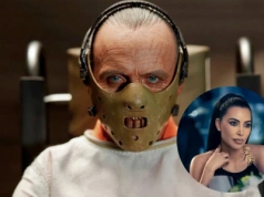 Anthony Hopkins w 'ciuchu' Kim Kardashian, bo pasuje do Milczenia owiec