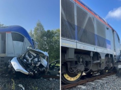 Tragedia na przejeździe kolejowym. Bus wjechał pod pociąg