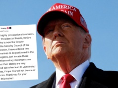 Trump w odpowiedzi na pyskówki Miedwiediewa kazał rozmieścić dwa atomowe okręty podwodne