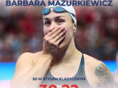 Pływanie: Rekord Polski Barbary Mazurkiewicz i piąty czas kwalifikacji!