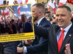 Dziennikarz TVN24 nagle zaczepiony podczas transmisji na żywo. 