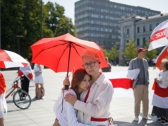 Wołanie z wygnania o wolność. Białorusini demonstrowali w Wilnie i Warszawie